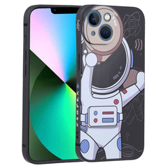 Spaceman Binoculars Phone Case, For iPhone 14, For iPhone 14 Pro, For iPhone 14 Plus, For iPhone 14 Pro Max