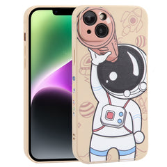 Spaceman Binoculars Phone Case, For iPhone 14, For iPhone 14 Pro, For iPhone 14 Plus, For iPhone 14 Pro Max