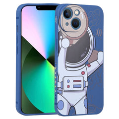 Spaceman Binoculars Phone Case, For iPhone 14, For iPhone 14 Pro, For iPhone 14 Plus, For iPhone 14 Pro Max