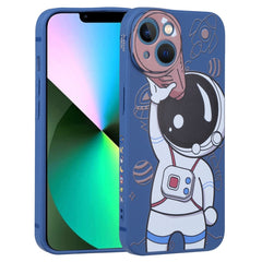 Spaceman Binoculars Phone Case, For iPhone 14, For iPhone 14 Pro, For iPhone 14 Plus, For iPhone 14 Pro Max