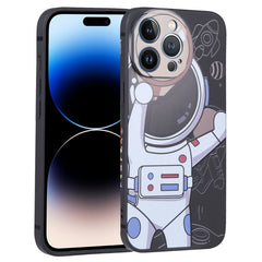 Spaceman Binoculars Phone Case, For iPhone 14, For iPhone 14 Pro, For iPhone 14 Plus, For iPhone 14 Pro Max