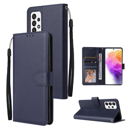 3 Card Slots Multifunctional Leather Phone Case, For Samsung Galaxy A33 5G, For Samsung Galaxy A53 5G, For Samsung Galaxy A73 5G