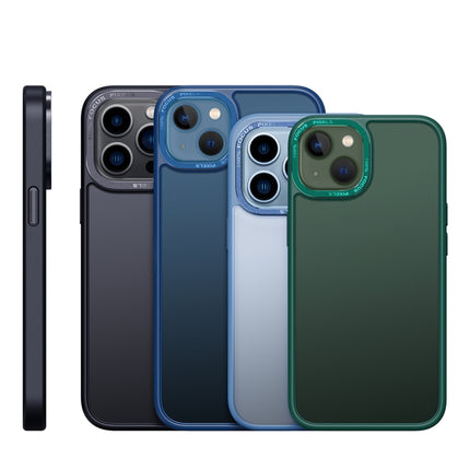 Gold Version Frosted Back Shockproof Phone Case, For iPhone 14, For iPhone 14 Plus