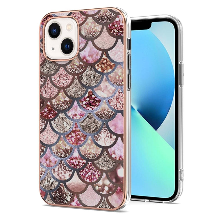 Electroplating Pattern IMD TPU Shockproof Case, For iPhone 14, For iPhone 14 Plus, For iPhone 14 Pro, For iPhone 14 Pro Max