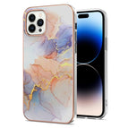 For iPhone 14 Pro / Milky Way White Marble
