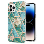 For iPhone 14 Pro / Blue Flower