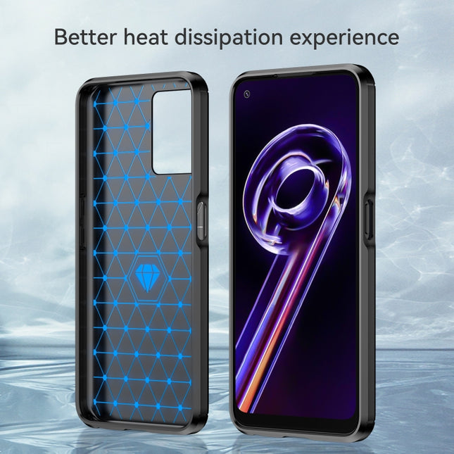 Brushed Texture Carbon Fiber TPU Phone Case, For Realme 9 Pro, For Realme Q5, For Realme 9 5G, For Realme 9, For Realme 9 Pro+, For Realme Narzo 50 Pro, For Realme C35