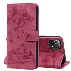 For Xiaomi Mi 11 Lite 4G / 5G / Wine Red