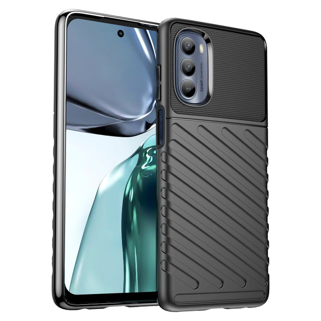 Thunderbolt Shockproof TPU Protective Soft Phone Case, For Motorola Moto G62 5G