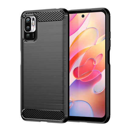 Brushed Texture Carbon Fiber TPU Phone Case, For Xiaomi Poco M3 Pro 5G, For Xiaomi Poco X3 GT, For Xiaomi Poco X4 NFC 5G, For Xiaomi Poco M4 Pro 5G, For Xiaomi Poco F4, For Xiaomi Poco X4 Pro 5G, For Xiaomi Poco M4 Pro