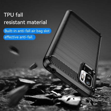 Brushed Texture Carbon Fiber TPU Phone Case, For Xiaomi Poco M3 Pro 5G, For Xiaomi Poco X3 GT, For Xiaomi Poco X4 NFC 5G, For Xiaomi Poco M4 Pro 5G, For Xiaomi Poco F4, For Xiaomi Poco X4 Pro 5G, For Xiaomi Poco M4 Pro