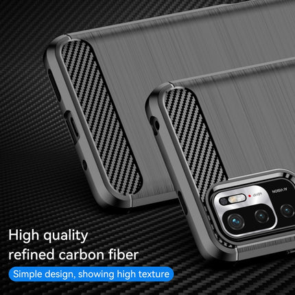 Brushed Texture Carbon Fiber TPU Phone Case, For Xiaomi Poco M3 Pro 5G, For Xiaomi Poco X3 GT, For Xiaomi Poco X4 NFC 5G, For Xiaomi Poco M4 Pro 5G, For Xiaomi Poco F4, For Xiaomi Poco X4 Pro 5G, For Xiaomi Poco M4 Pro