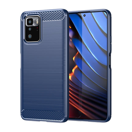Brushed Texture Carbon Fiber TPU Phone Case, For Xiaomi Poco M3 Pro 5G, For Xiaomi Poco X3 GT, For Xiaomi Poco X4 NFC 5G, For Xiaomi Poco M4 Pro 5G, For Xiaomi Poco F4, For Xiaomi Poco X4 Pro 5G, For Xiaomi Poco M4 Pro