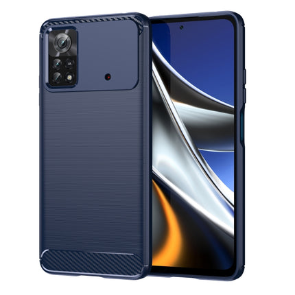 Brushed Texture Carbon Fiber TPU Phone Case, For Xiaomi Poco M3 Pro 5G, For Xiaomi Poco X3 GT, For Xiaomi Poco X4 NFC 5G, For Xiaomi Poco M4 Pro 5G, For Xiaomi Poco F4, For Xiaomi Poco X4 Pro 5G, For Xiaomi Poco M4 Pro