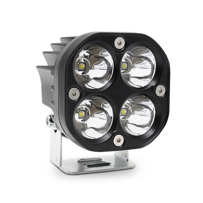 Car 3 inch 4LEDs Spotlight 20W / 2000LM / 6000K / DC9-80V, Continuous Spotlight(White Light), Continuous Spotlight(Yellow Light)