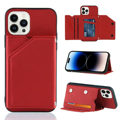 Skin Feel PU + TPU + PC Back Cover Shockproof Case, For iPhone 14/13, For iPhone 14 Plus, For iPhone 14 Pro, For iPhone 14 Pro Max