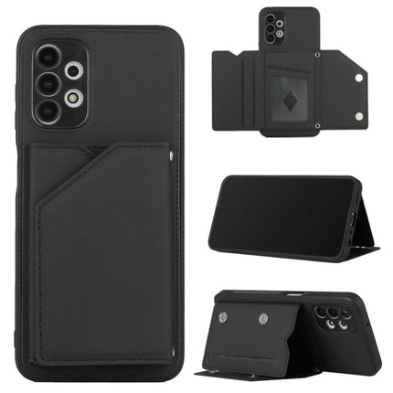 Skin Feel PU + TPU + PC Back Cover Shockproof Case, For Xiaomi Redmi Note 11 5G/Poco M4 Pro 5G, For Samsung Galaxy A13 4G