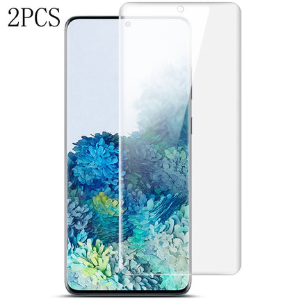 2 PCS IMAK Curved Full Screen Hydrogel Film, for OPPO Find X2, for Galaxy Note 10 Lite / A81, for Galaxy S10 Lite / A91, for Galaxy S20 5G, for Galaxy S20 Ultra 5G, for Galaxy S20+ 5G, for Xiaomi Mi 10 5G, for Galaxy A71
