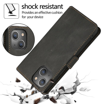 Retro Magnetic Closing Clasp Leather Case, For iPhone 14 Pro Max, For iPhone 14 Pro, For iPhone 14, For iPhone 14 Plus