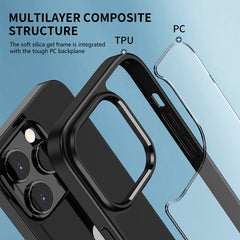 iPAKY Shockproof PC + TPU Protective Phone Case, For iPhone 14 Pro Max, For iPhone 14 Pro, For iPhone 14 Plus, For iPhone 14