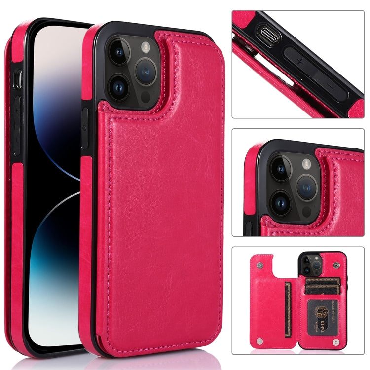 Double Buckle Phone Case, For iPhone 14 Pro Max, For iPhone 14 Pro, For iPhone 14