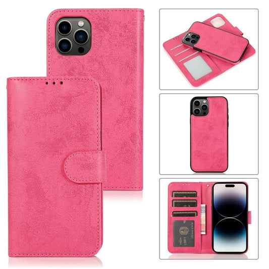 2 in 1 Detachable Leather Case, For iPhone 14 Pro Max, For iPhone 14 Pro, For iPhone 14, For iPhone 14 Plus