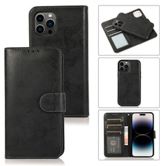 2 in 1 Detachable Leather Case, For iPhone 14 Pro Max, For iPhone 14 Pro, For iPhone 14, For iPhone 14 Plus