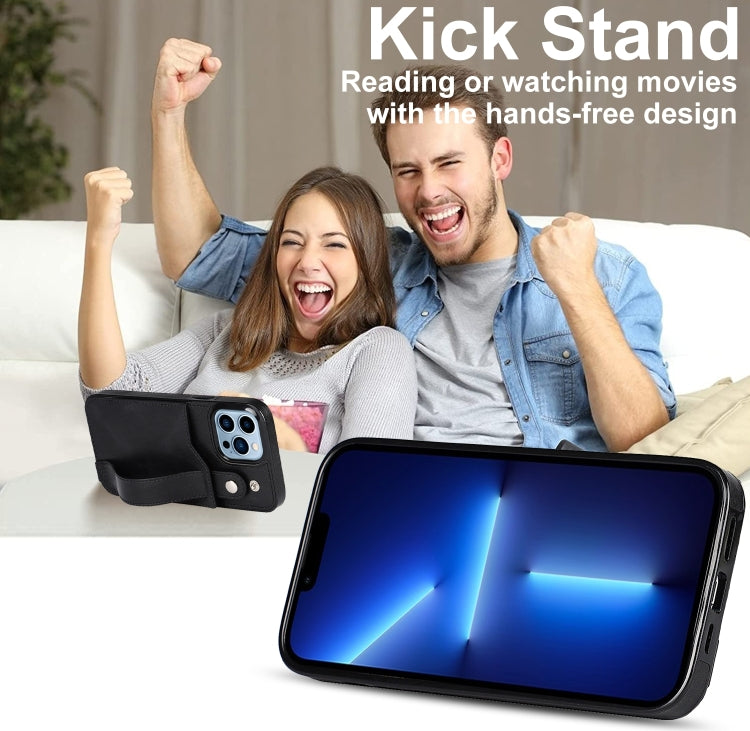 Wrist Strap Holder Phone Case, For iPhone 14 Pro Max, For iPhone 14 Pro, For iPhone 14