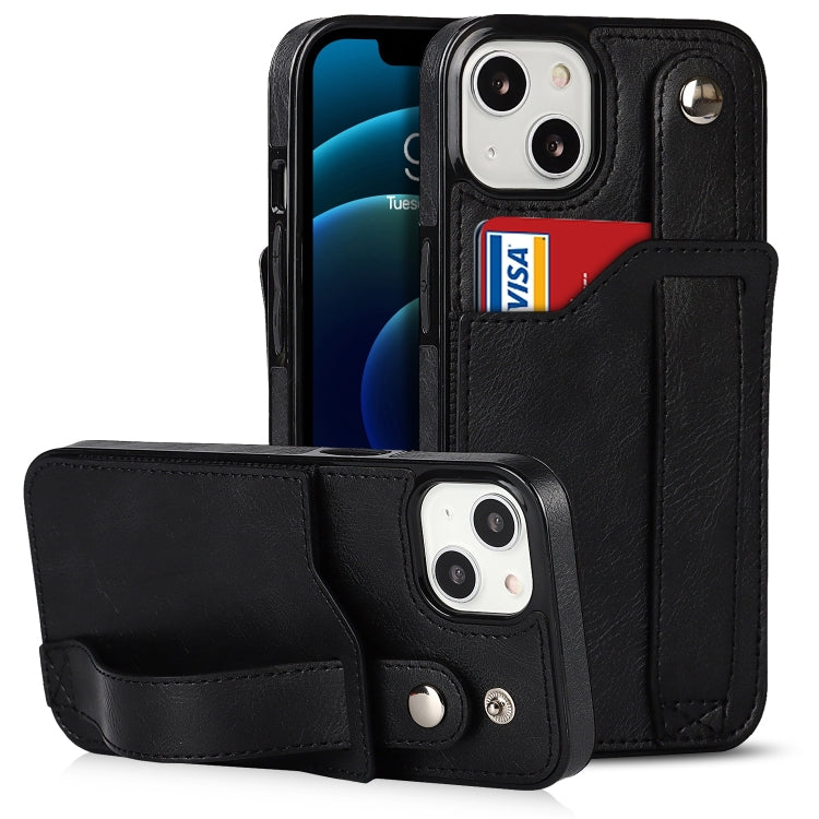 Wrist Strap Holder Phone Case, For iPhone 14 Plus