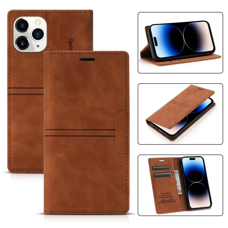 Magnetic Leather Phone Case, For iPhone 14 Pro Max, For iPhone 14 Pro, For iPhone 14, For iPhone 14 Plus