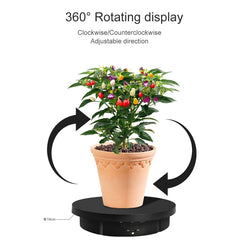 Electric Rotating Display Stand Turntable, 3 in 1, 3 in 1 Remote