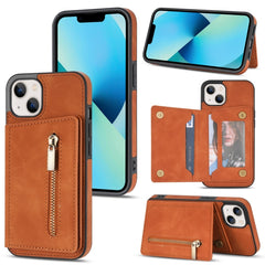 Zipper Card Holder Phone Case, For iPhone 14 Pro Max, For iPhone 14 Pro, For iPhone 14, For iPhone 14 Plus