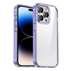 For iPhone 14 Pro / Transparent Purple