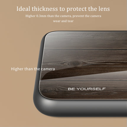 Wood Grain Glass Protective Case, For Xiaomi 12 Pro