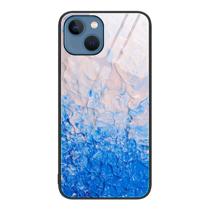 Marble Pattern Glass Protective Phone Case, For iPhone 14 Plus, For iPhone 14 Pro Max, For iPhone 14 Pro