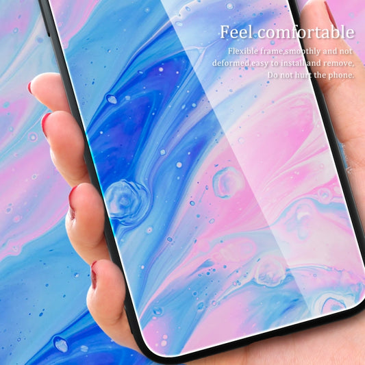 Marble Pattern Glass Protective Phone Case, For iPhone 14 Plus, For iPhone 14 Pro Max, For iPhone 14 Pro