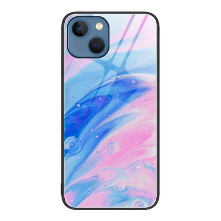 Marble Pattern Glass Protective Phone Case, For iPhone 14, For iPhone 1XR, For iPhone XS Max