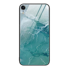 Marble Pattern Glass Protective Phone Case, For iPhone 14 Pro Max, For iPhone 14 Pro, For iPhone 14, For iPhone 1XR