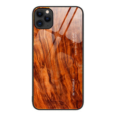 Wood Grain Glass Protective Case, For iPhone 11 Pro Max, For iPhone 13 Pro Max, For iPhone 13 Pro, For iPhone 13, For iPhone XR