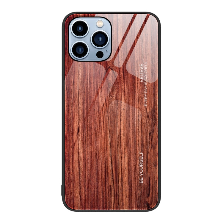 Wood Grain Glass Protective Case, For iPhone 11 Pro Max, For iPhone 13 Pro Max, For iPhone 13 Pro, For iPhone 13