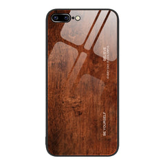 Wood Grain Glass Protective Case, For iPhone XS Max, For iPhone 11 Pro, For iPhone 14 Pro Max, For iPhone 7 Plus, For iPhone 11