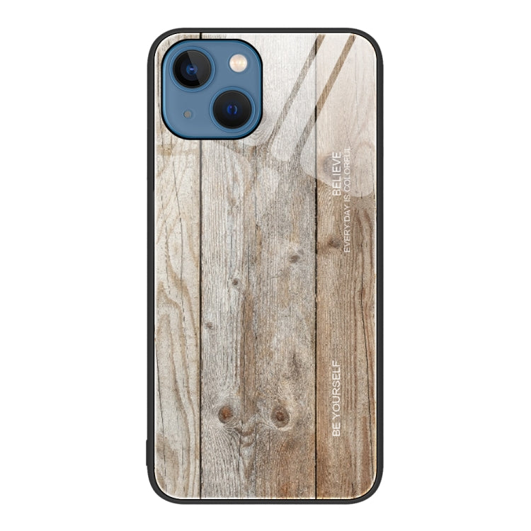 Wood Grain Glass Protective Case, For iPhone 7 Plus, For iPhone 11, For iPhone 14 Plus, For iPhone 14 Pro