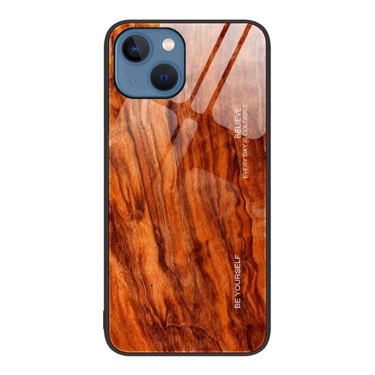 Wood Grain Glass Protective Case, For iPhone 7 Plus, For iPhone 11, For iPhone 14 Plus, For iPhone 14 Pro
