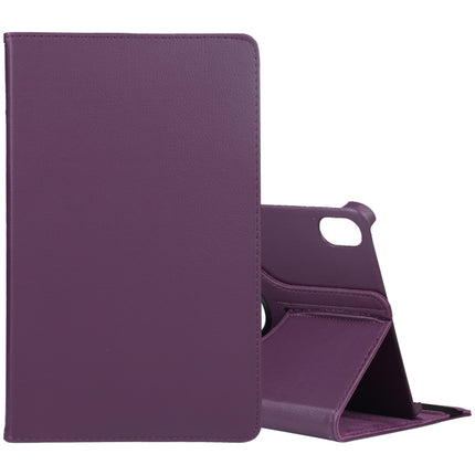 360 Degree Rotation Litchi Texture Flip Leather Tablet Case, For Honor Pad 8