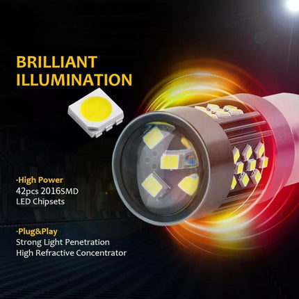 12V 7W Strobe Car LED Fog Light, 1 Pair 7443, 1 Pair 9005, 1 Pair 9006