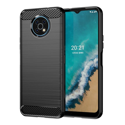 Brushed Texture Carbon Fiber TPU Phone Case, For Nokia G20, For Nokia XR20, For Nokia G50, For Nokia X100, For Nokia G11, For Nokia G21, For Nokia C21