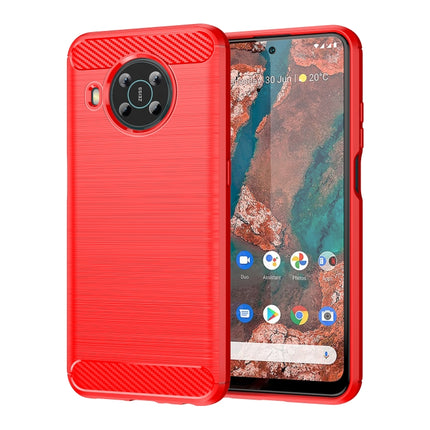 Brushed Texture Carbon Fiber TPU Phone Case, For Nokia G20, For Nokia XR20, For Nokia G50, For Nokia X100, For Nokia G11, For Nokia G21, For Nokia C21
