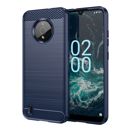Brushed Texture Carbon Fiber TPU Phone Case, For Nokia C21 Plus, For Nokia C2 2nd Edition, For Nokia C200, For Nokia C100