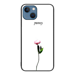 Colorful Painted Glass Phone Case, For iPhone 14 Plus