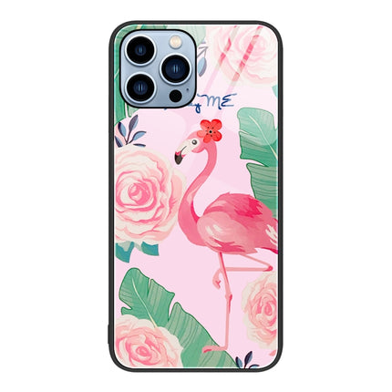Colorful Painted Glass Phone Case, For iPhone 13 Pro Max